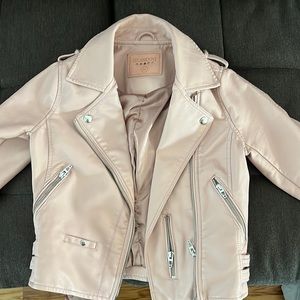 Pink moto jacket girls 
BLANK NYC girls 
EUC